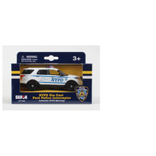 Daron Nypd Die-Cast Ford Police Interceptor 1/43 Ny71400