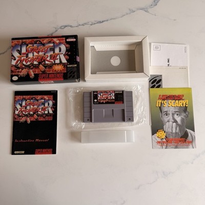 Super Street Fighter II SNES CIB Tested