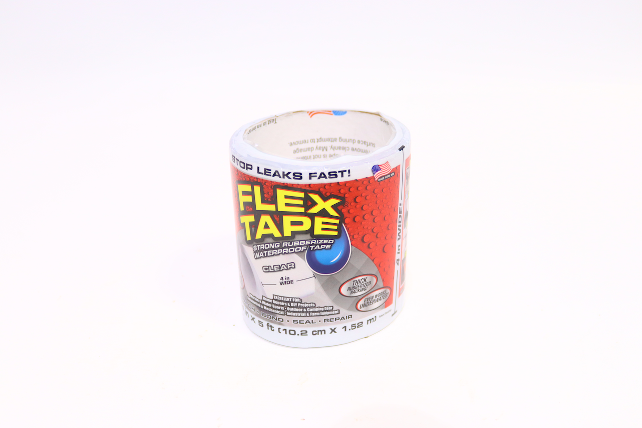 Flex Tape As Seen on TV Strong Rubberized Waterproof Tape 4 in x 5 Ft