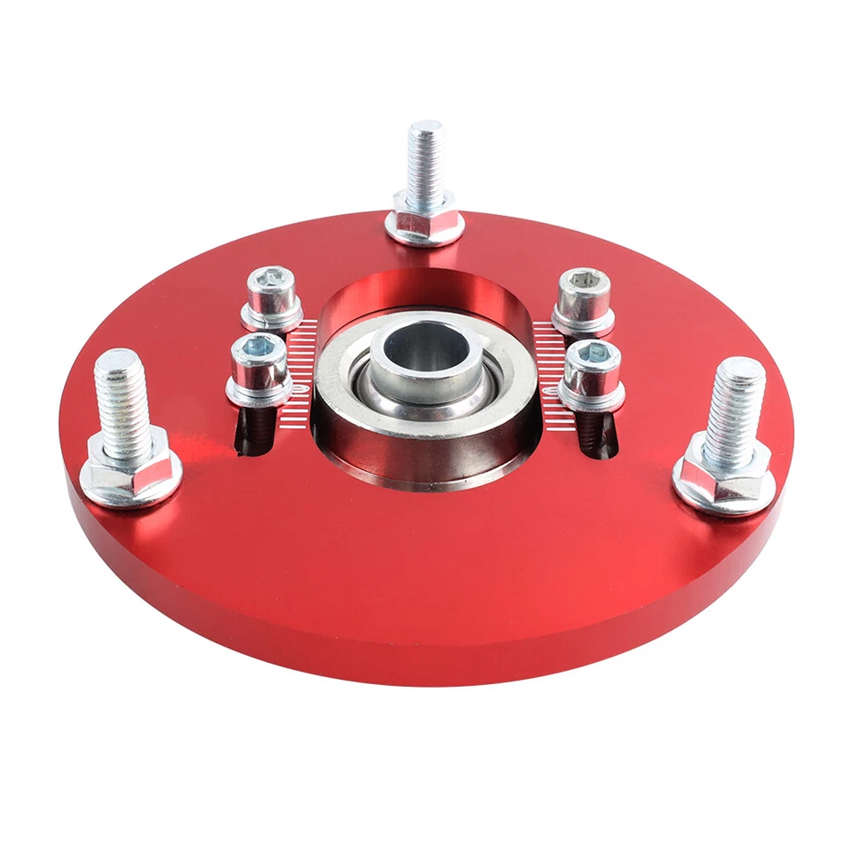 New Camber Plate Top Upper Mount & Aluminum Control Arm Bushings Fit for BMW E46 - Image 4 of 4