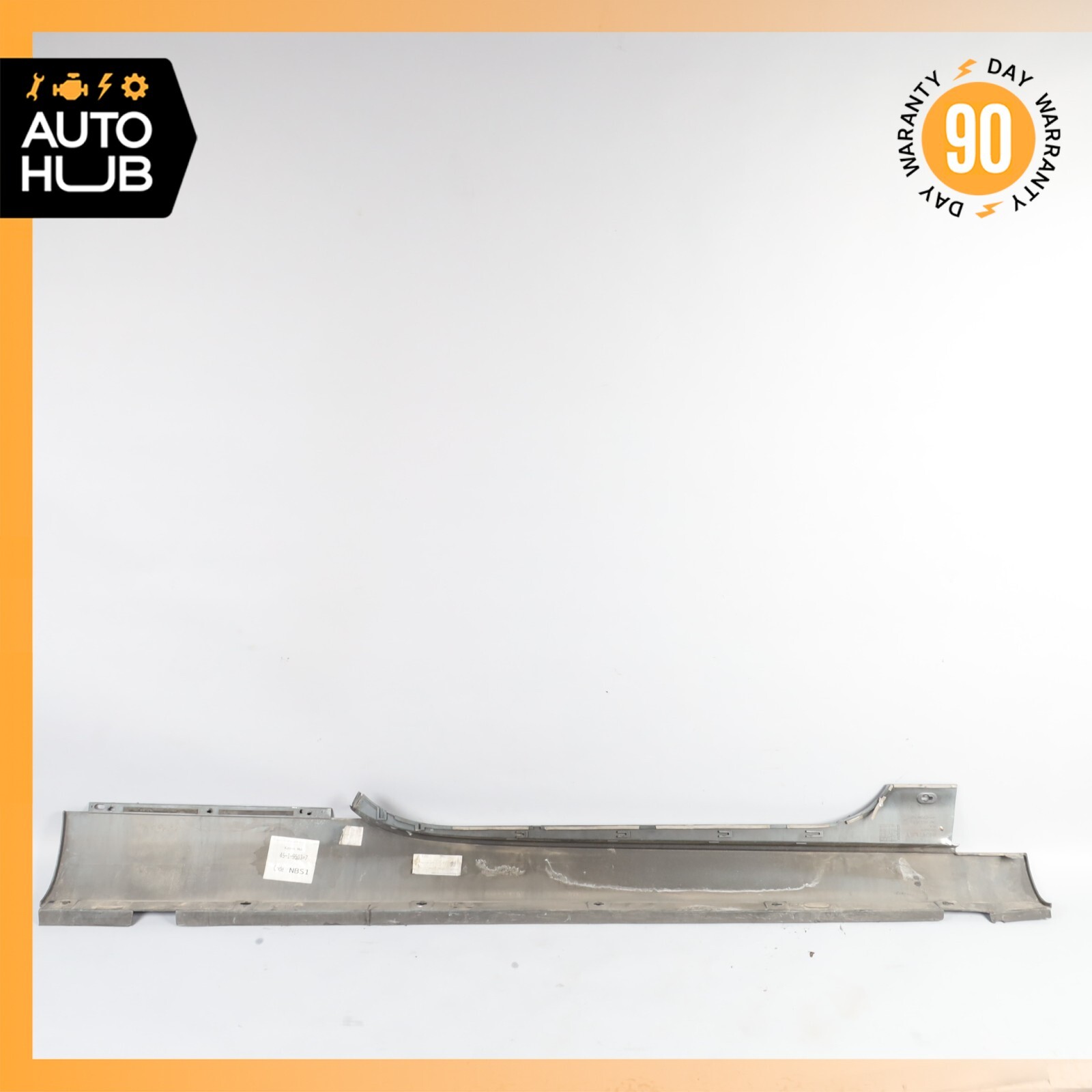 07-11 Bentley Continental GTC Left Driver Side Skirt Rocker Panel Black OEM 59k