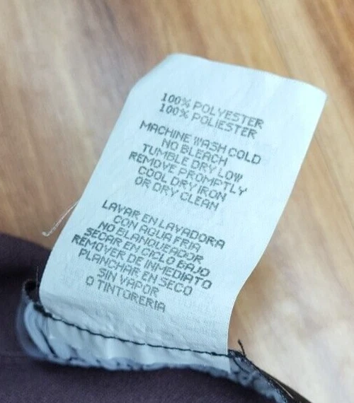 All That Jazz Vtg 80's Blazer Career Blouse Shirt Size 3/4 Buttons Mauve Purple - Image 4 of 4