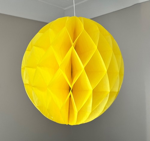 Honeycomb Paper Ball Colourful Wedding Party Hanging Decoration - 130 Variations - Picture 5 of 36