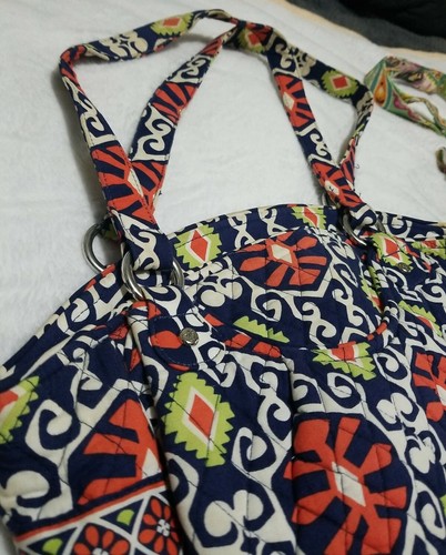 Vera Bradley Purses 7 Pre-Owned ALL RETIRED PRINTS / Good And Damaged - Picture 17 of 20