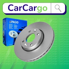 Pagid Vented Front Brake Discs Pair For Renault Clio 0.9 TCe 75 2018-2021 258 mm