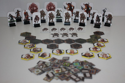 140 x Teile & Zubehör für Hexagon-Map für Rollenspiel & Tabletop-DSA-d20 #016
