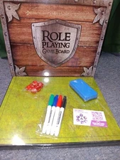 Role Playing "Dungeons and Dragons" Game Board w/ Condition Effects Add On. NEW!