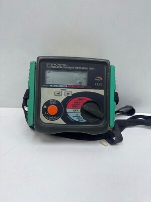 KYORITSU DIGITAL INSULATION-CONTINUITY TESTER MODEL 3005A