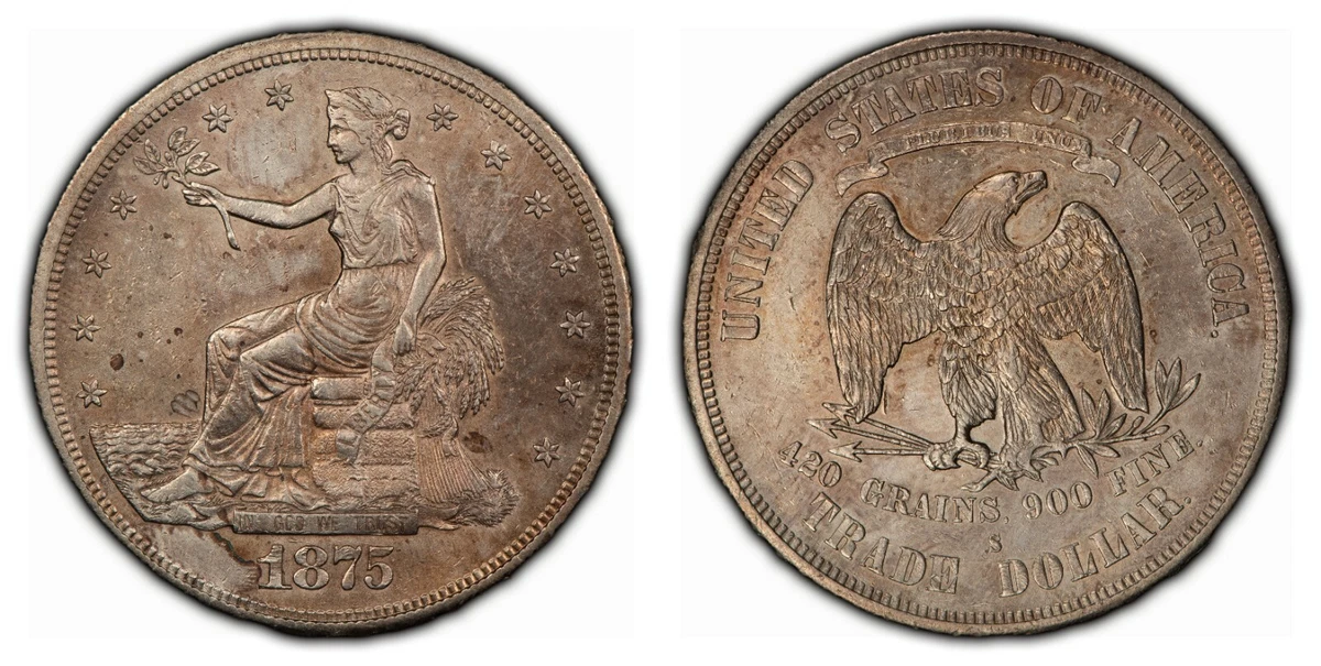 1875 Year US Trade Dollars (1873-1885) for sale | eBay