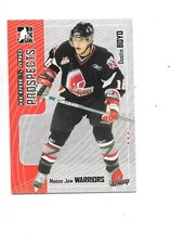 Dustin Boyd 2005-06 In The Game Heroes & Prospects Hockey Card #322 Warriors
