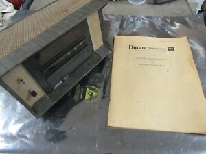 DURANT 2000 SERIES COUNTER CONTROL COUNTER WITH 29557-700C MANUAL