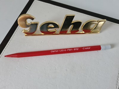 Geha Ultra Pen 812 Color Drehfarbstift rot Buntstift mit Drehmechanik RAR