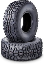 Set 2 of 24x9-10 24x9x10 ATV Tires Front Set for 05-16 Kawasaki Mule 610 4x4