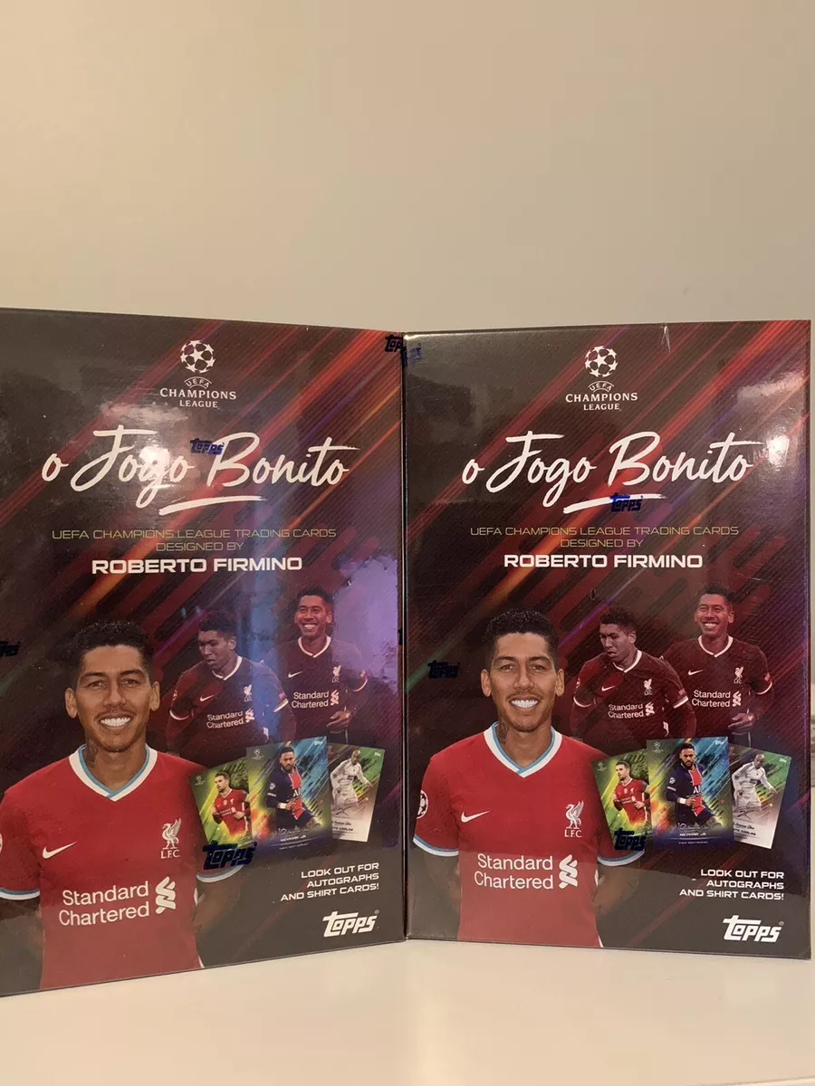 Topps UEFA Champions League Roberto Firmino Box 'O Jogo Bonito'  Lot of 2!