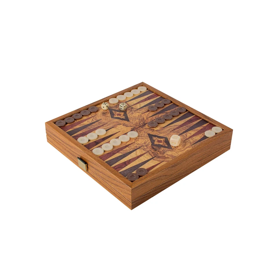 Manopoulos Traditional 2-in-1 Combo Game Set: Chess Backgammon , Made in Greece - Image 2 of 4