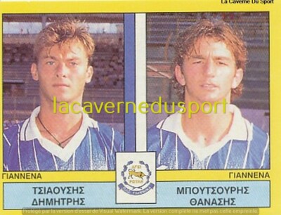 401 PLAYER PAS GIANNINA FC GREECE STICKER PANINI PODOSFAIRO 1994 1995