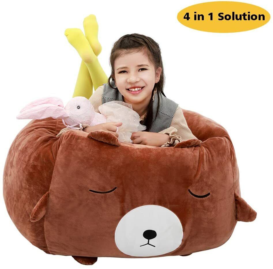 Bear Stuffed Storage Bean Bag Cover Stuf and only New Gifts sales Big size Sofa