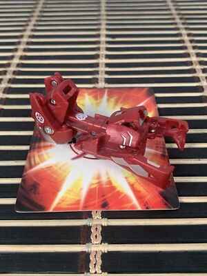 #ad Bakugan Red Pyrus Brachium Part of Maxus Dragonoid 7 in 1 Battle Brawlers Figure $10.79