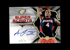 2007-08 SPx Super Scripts Autograph #SS-AL Acie Law IV Atlanta Hawks