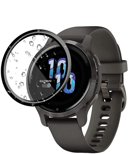 For Garmin Venu 2S Full Cover Tempered Screen Protector - Picture 6 of 8