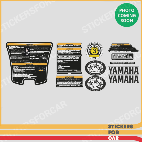 YAMAHA WAVERUNNER XLT 800 2001 -2003 Graphics / Decal / Sticker Kit