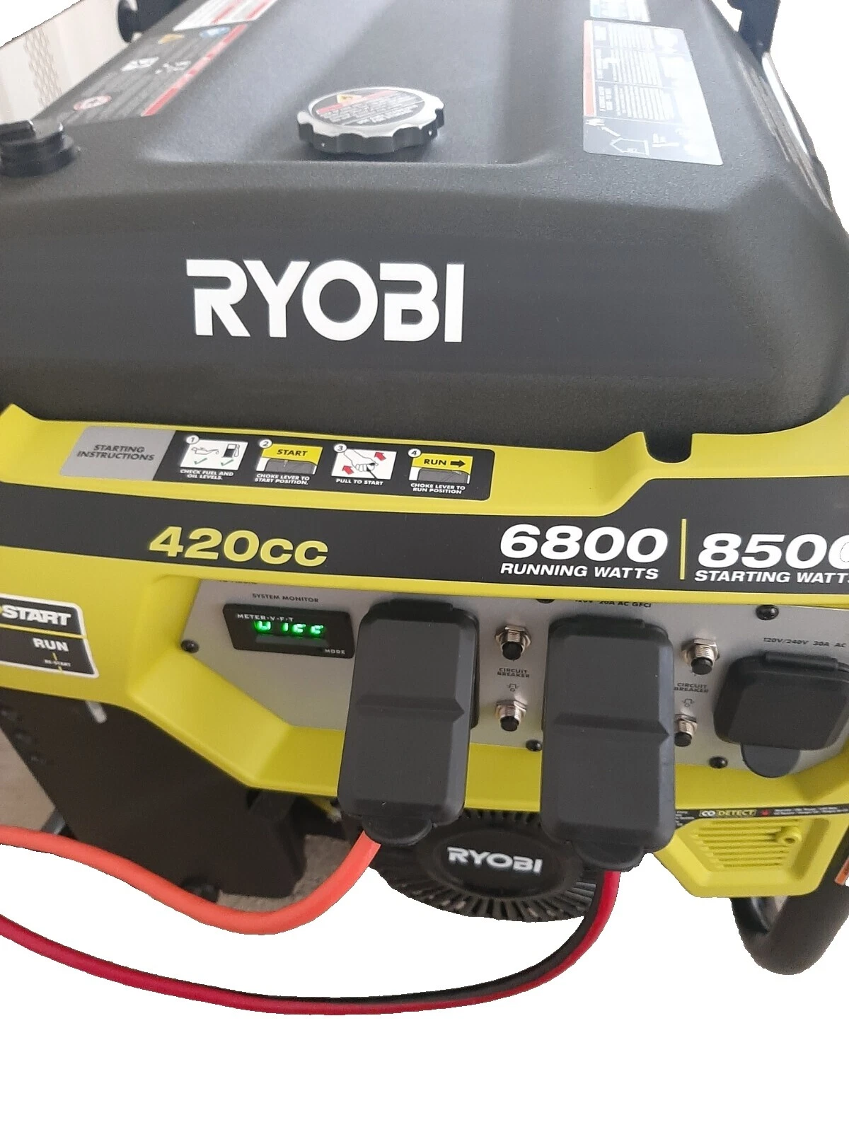 Generador de energía Ryobi generadores