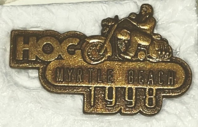 Harley Davidson Myrtle Beach HOG 1998 Biker Pin BUY ONE GET ONE Harley Davidson Myrtle Beach HOG 1998 Biker Pin BUY ONE GET ONE