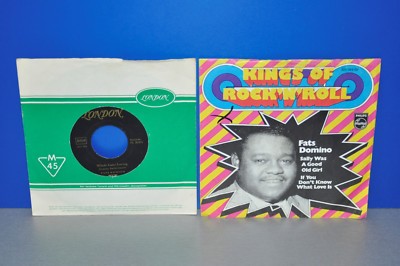 7'' 2x Fats Domino Whole lotta loving London+Sally was a good girl Vinyl Single