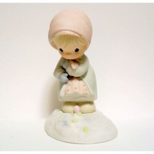 Precious Moments FEBRUARY BIRTHDAY GIRL MONTHS OF THE YEAR 109991 Figurine