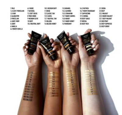 (3) NYX Professional Makeup Born to Glow Foundation YOU CHOOSE
