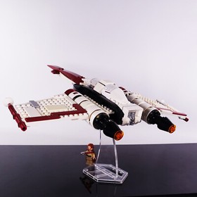Display Stand for LEGO 75004 Z-95 Headhunter, Acrylic 3D transparent stand only.