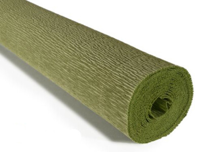 Krepppapier Rolle Lite 140g (50 x 250cm) Salbeigrün (Farbton 962)
