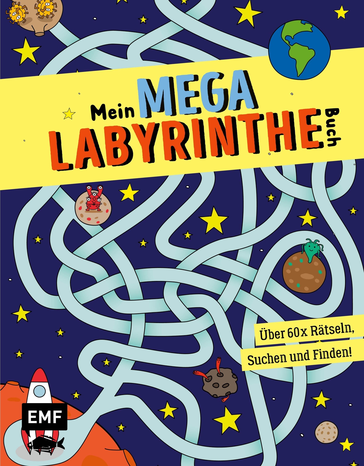 Thumbnail - Mein Mega-labyrinthe-buch | Über 60 X Rätseln, Suchen Und Finden |