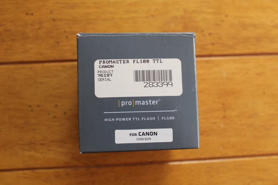 ProMaster FL100 Flash - For Canon EOS  DSLR Camera - 9378 [e] - Image 2 of 4