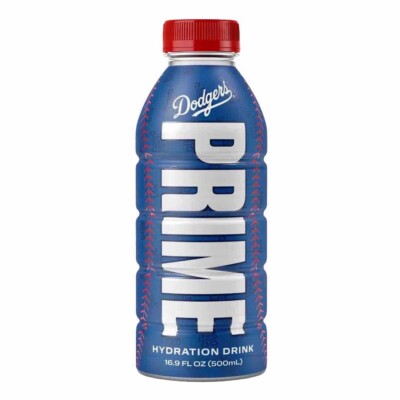 NEW ! RARE Blue LA Dodgers Prime Hydration Drink 16.9 FL OZ x 1 Limited Edition