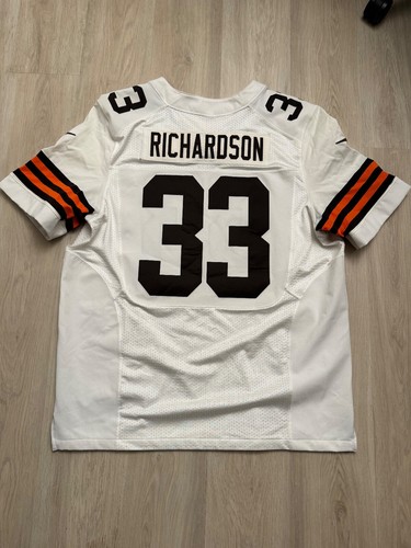 Genuine Nike On Field Elite Trent Richardson Cleveland Browns Jersey 52 Mens 2XL - Picture 2 of 23