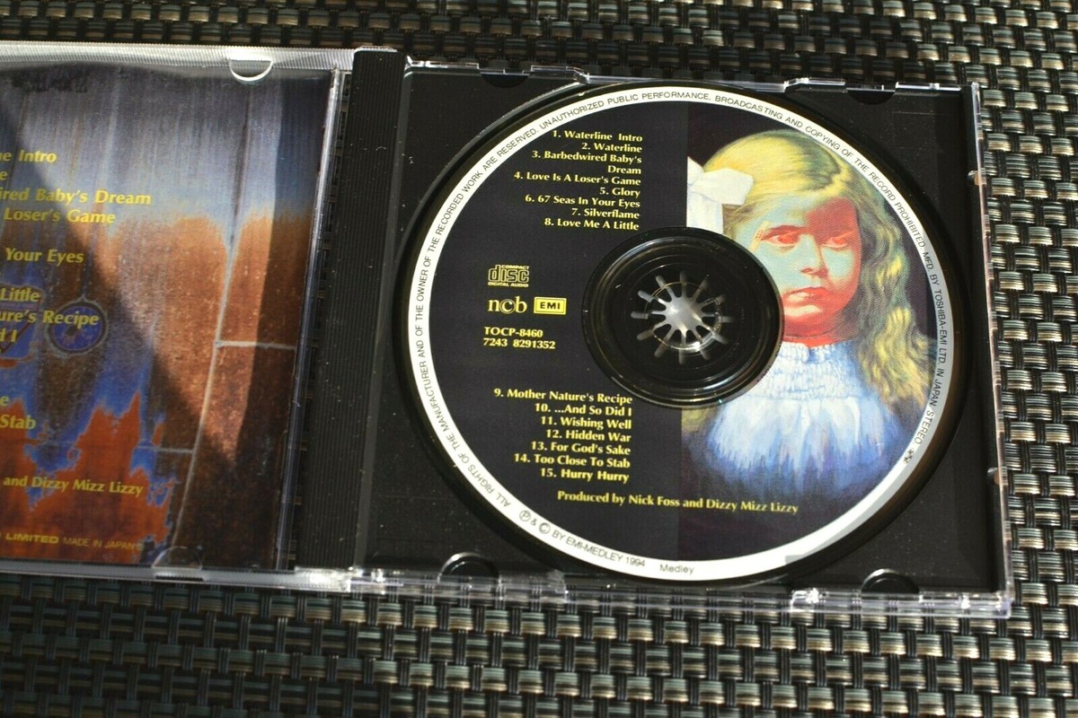 レスリー・チャン　CD＋DVD MIss You Much,Leslie Dizzy Mizz Lizzy / Miss Dizzy Lizzy CD +obi, +1 Bonus Track