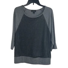 AB Studio Women 3/4 Sleeve Pullover Sweater Size L