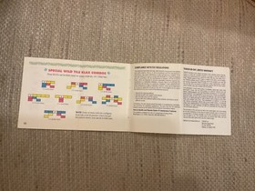 Authentic Nintendo NES KLAX Instruction Manual  Only Klax Tengen Book