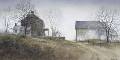 A Rural Morning, Ray Hendershot, Art Print Poster 11'' x 14''          1003