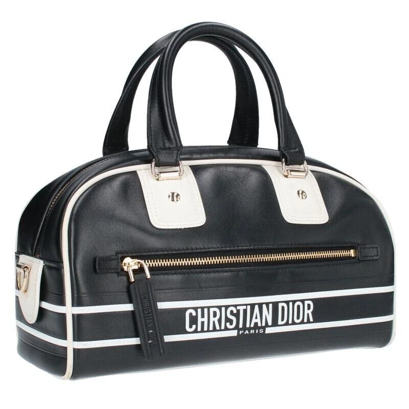 Petit sac à main bowling cuir 2 voies Dior VIBE #1126