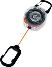 KEY-BAK Key-Connect 24" 4oz Retractable Key Ring, Dual Carabiner, 5 Keys