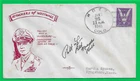 Robert Morgan Captain "Memphis Belle" SIGNED VINTAGE WW 2 VICTORY Cover 1945!!!