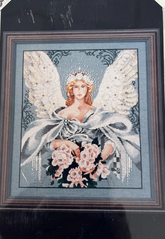 Mirabilia MD#27 "Millennium Angel" Nora Corbett© 1997 Chart, 2 Beads & 32 Linen - Image 3 of 4