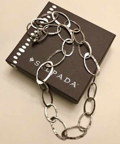 SILPADA N1667 Hammered Sterling Silver 
