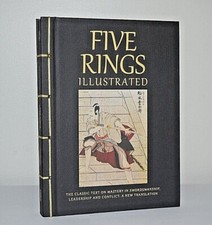 Book of Five Rings Strategy Samurai by Musashi Illustrated New Hardcover Deluxe
