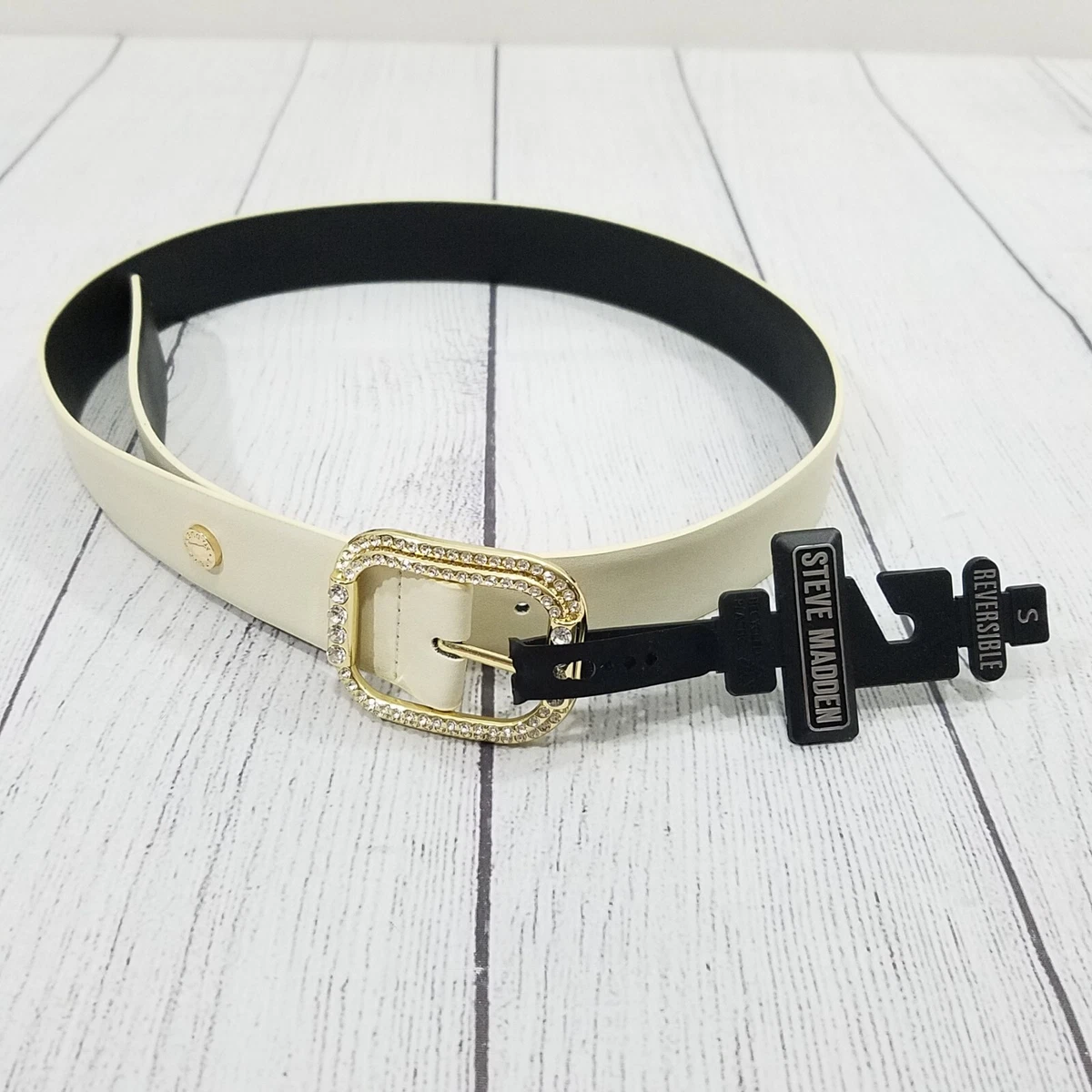 Steve Madden Black Size S Belts for Women for sale | eBay display picture 2