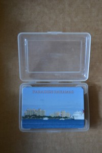 PARADISE BAHAMAS Complete Deck of Playing Cards In Plastic Case