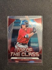 2020 Panini Prizm Baseball Corbin Carroll RC Top of the Class #TOC-16