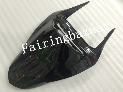 Kit de carenado de carrocería de inyección ABS 2003-2004 ZX6R 636 negro brillante sólido - Imagen 5 de 6